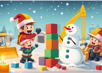 Funny Construction Christmas Cards for the Holidays