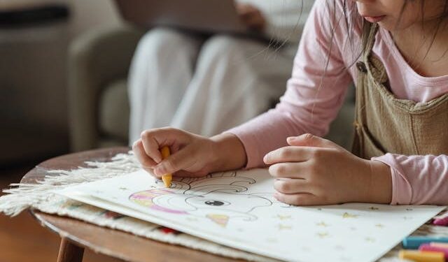 The Science Behind Colouring and Brain Development in Children