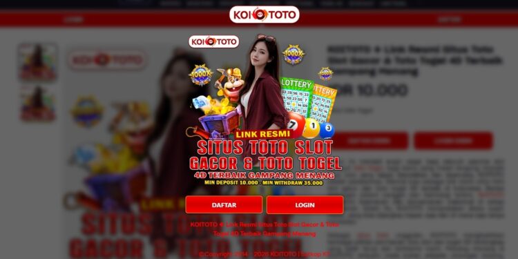 KOITOTO Indonesia: Situs Slot Gacor & Togel 4D Terbaik dengan Sistem Modern dan Mudah Menang