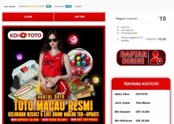Live Draw dan Result Macau Terbaru Hanya di KOITOTO Portal Resmi