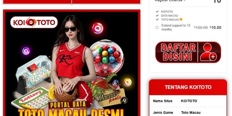 Live Draw dan Result Macau Terbaru Hanya di KOITOTO Portal Resmi