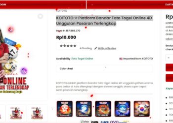 Main Togel 4D Terlengkap di KOITOTO ⚒ Platform Bandar Toto Online Favorit Pemain