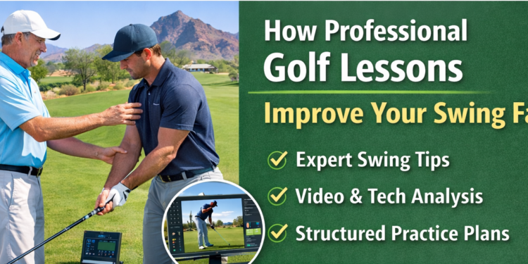 How Professional Golf Lessons Improve Your Swing Faster