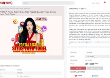 KOITOTO Situs Toto Togel Online Terbaru – Dijamin Bayar Cepat