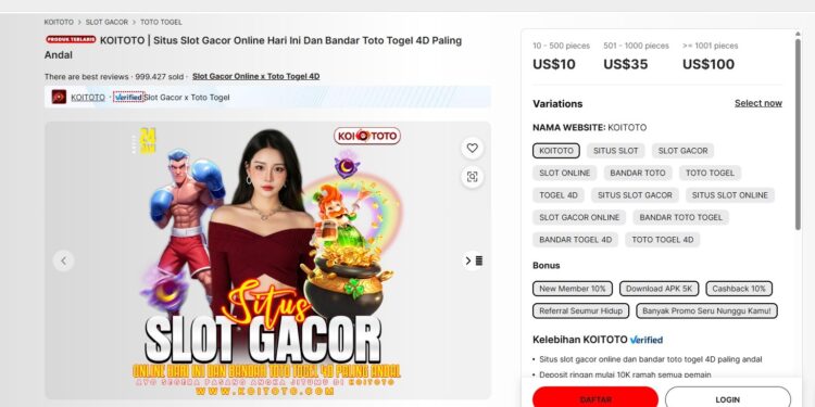Situs KOITOTO Terbaru 2026: Slot Gacor Hari Ini & Togel 4D Paling Menguntungkan