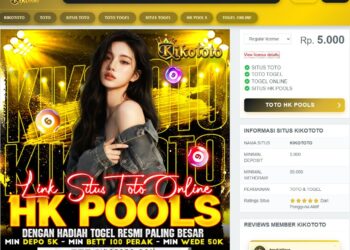 KIKOTOTO Link Toto HK Pools Paling Gacor – Situs Togel Online dengan Peluang Jackpot Besar
