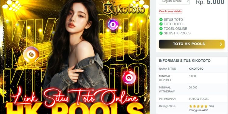 KIKOTOTO Link Toto HK Pools Paling Gacor – Situs Togel Online dengan Peluang Jackpot Besar
