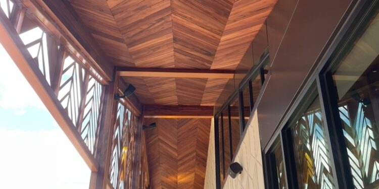 Peachtree City Outdoor Living Refined with Brazilian Wood Ipe Decking